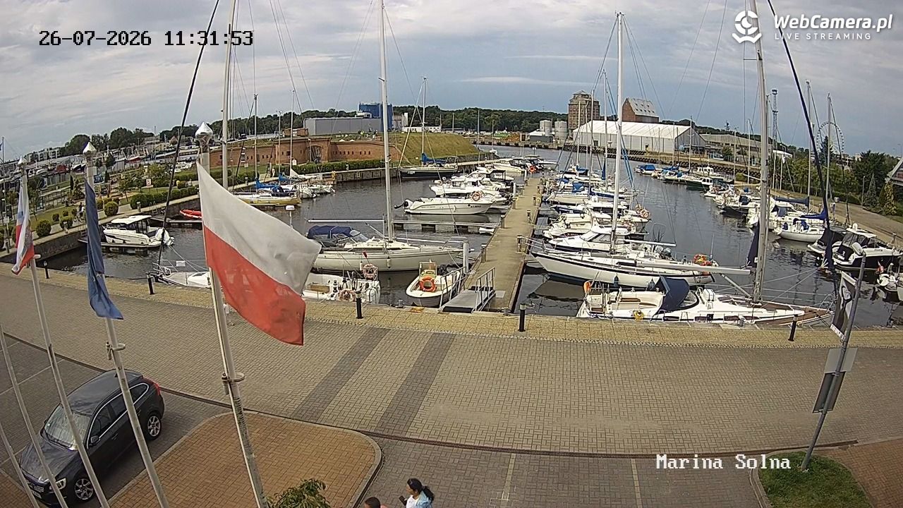 Kołobrzeg - Marina LIVE - 26 lipiec 2026, 12:39