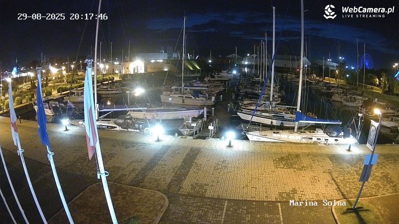Kołobrzeg - Marina LIVE - 29 sierpień 2025, 21:12