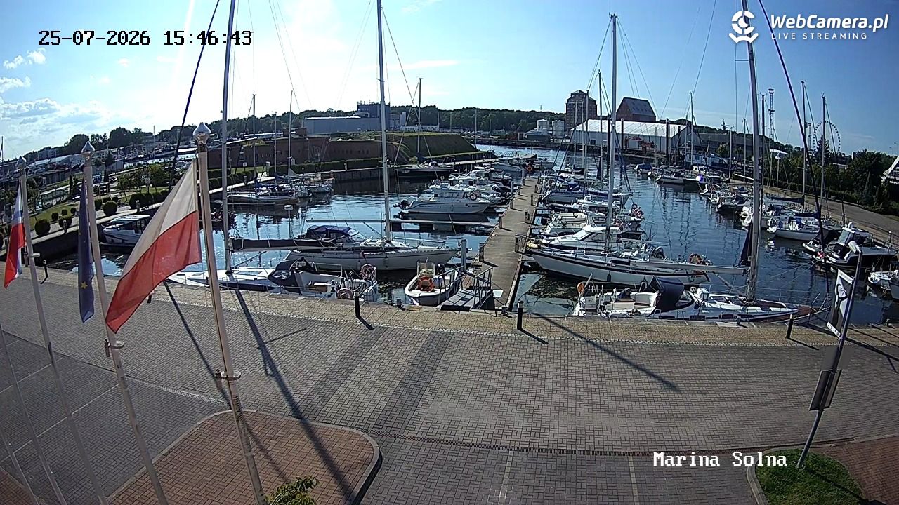 Kołobrzeg - Marina LIVE - 25 lipiec 2026, 16:55