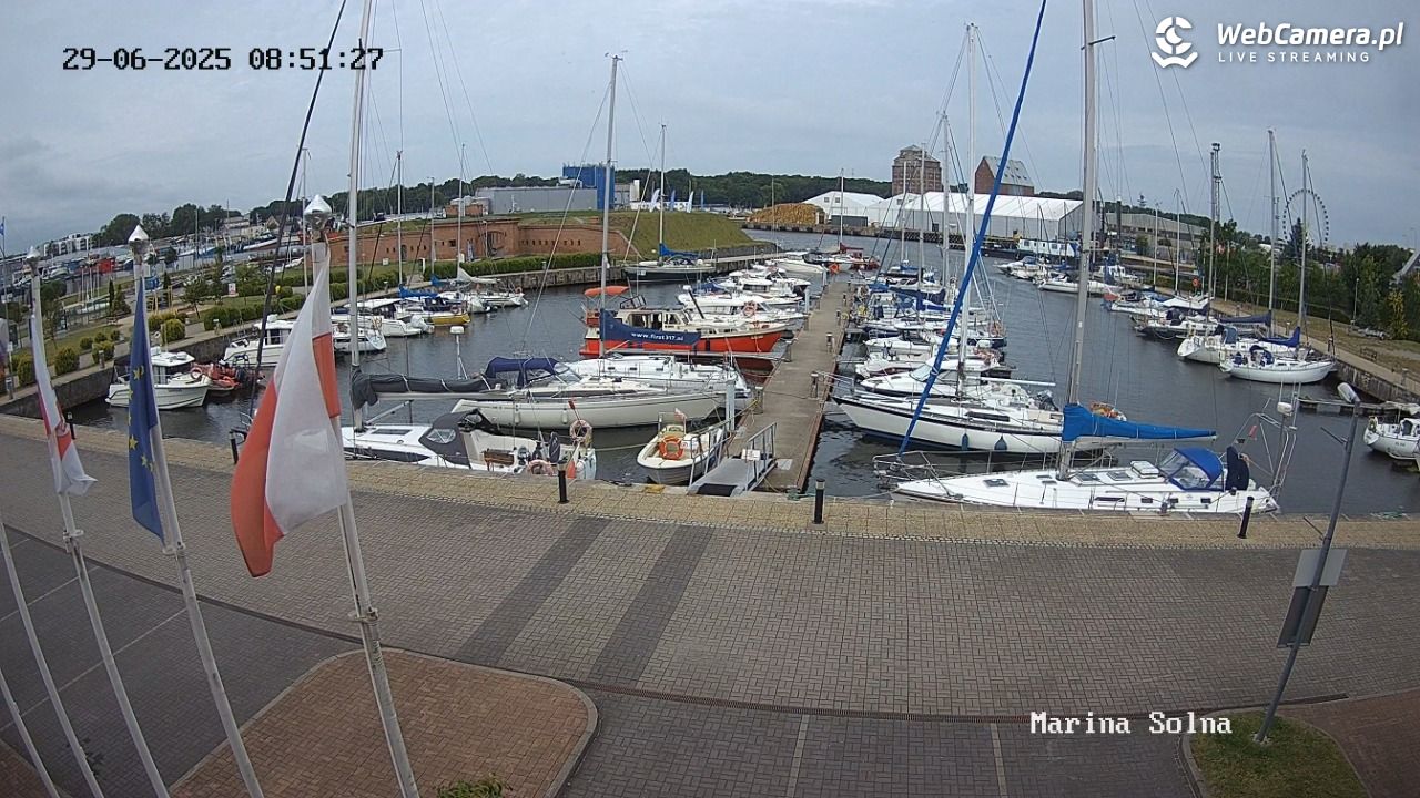 Kołobrzeg - Marina LIVE - 29 czerwiec 2025, 09:43