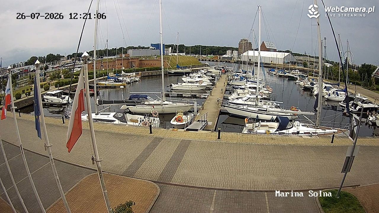 Kołobrzeg - Marina LIVE - 26 lipiec 2026, 13:28