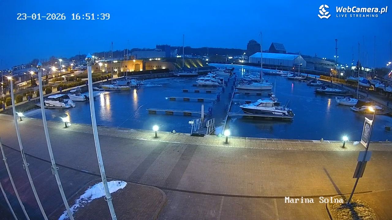Kołobrzeg - Marina LIVE - 23 styczeń 2026, 16:54