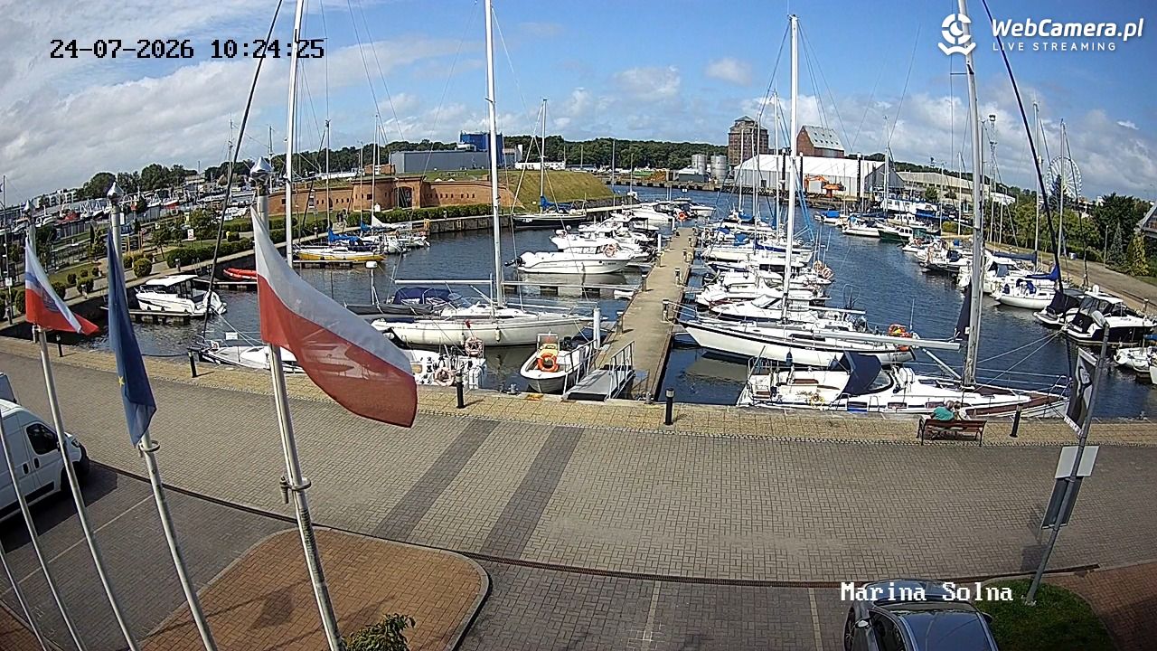 Kołobrzeg - Marina LIVE - 24 lipiec 2026, 11:32