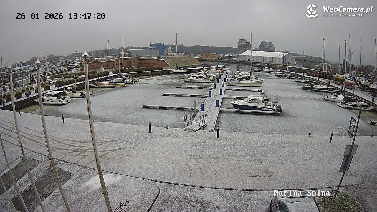 Kołobrzeg - Marina LIVE - 26 styczeń 2026, 13:51