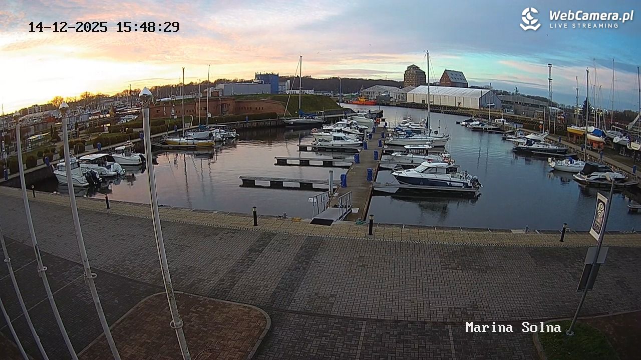 Kołobrzeg - Marina LIVE - 14 grudzień 2025, 15:50