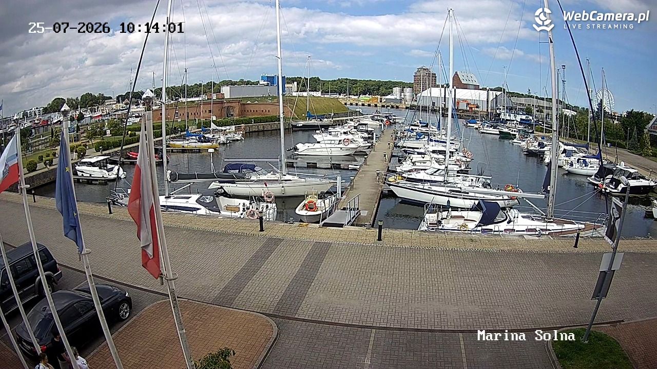 Kołobrzeg - Marina LIVE - 25 lipiec 2026, 11:22