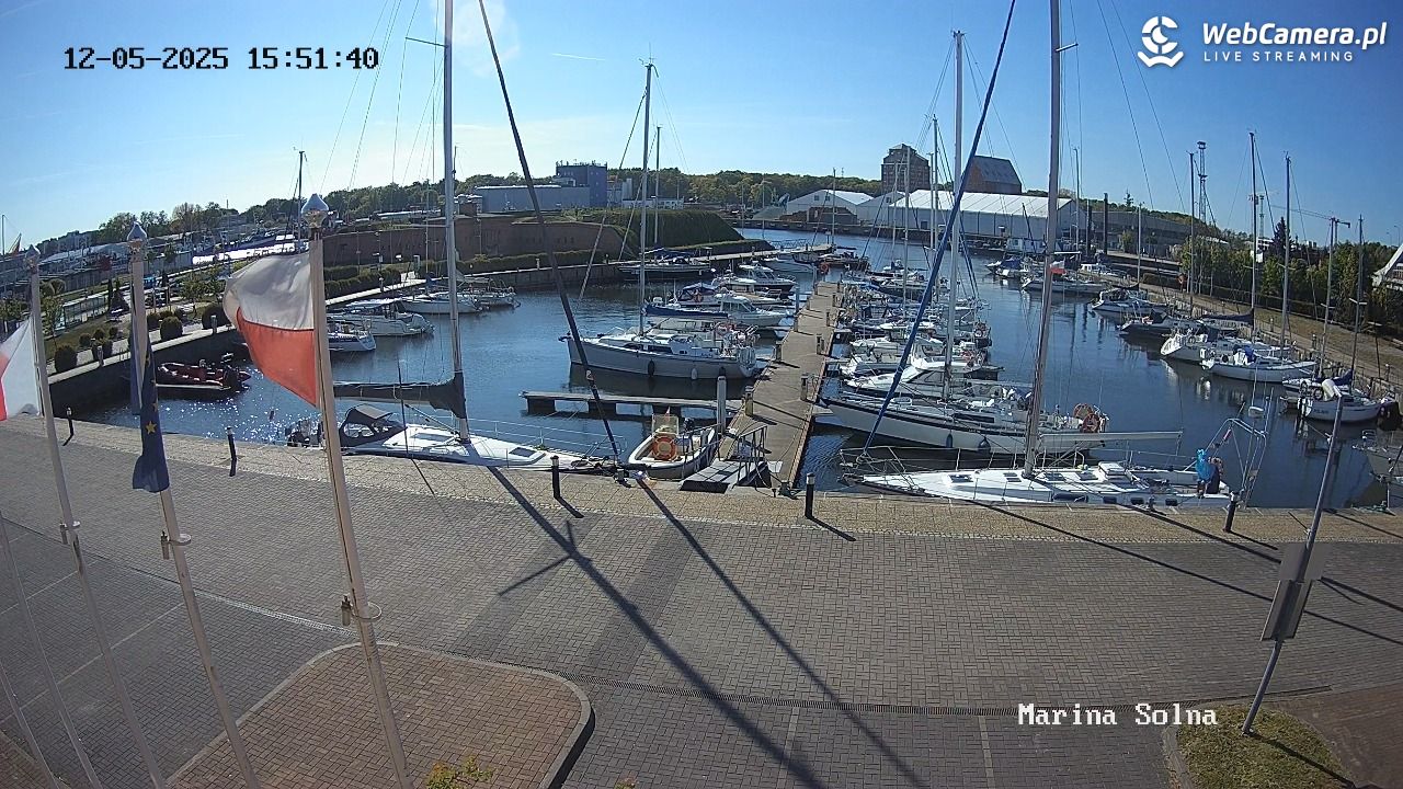 Kołobrzeg - Marina LIVE - 12 maj 2025, 16:42