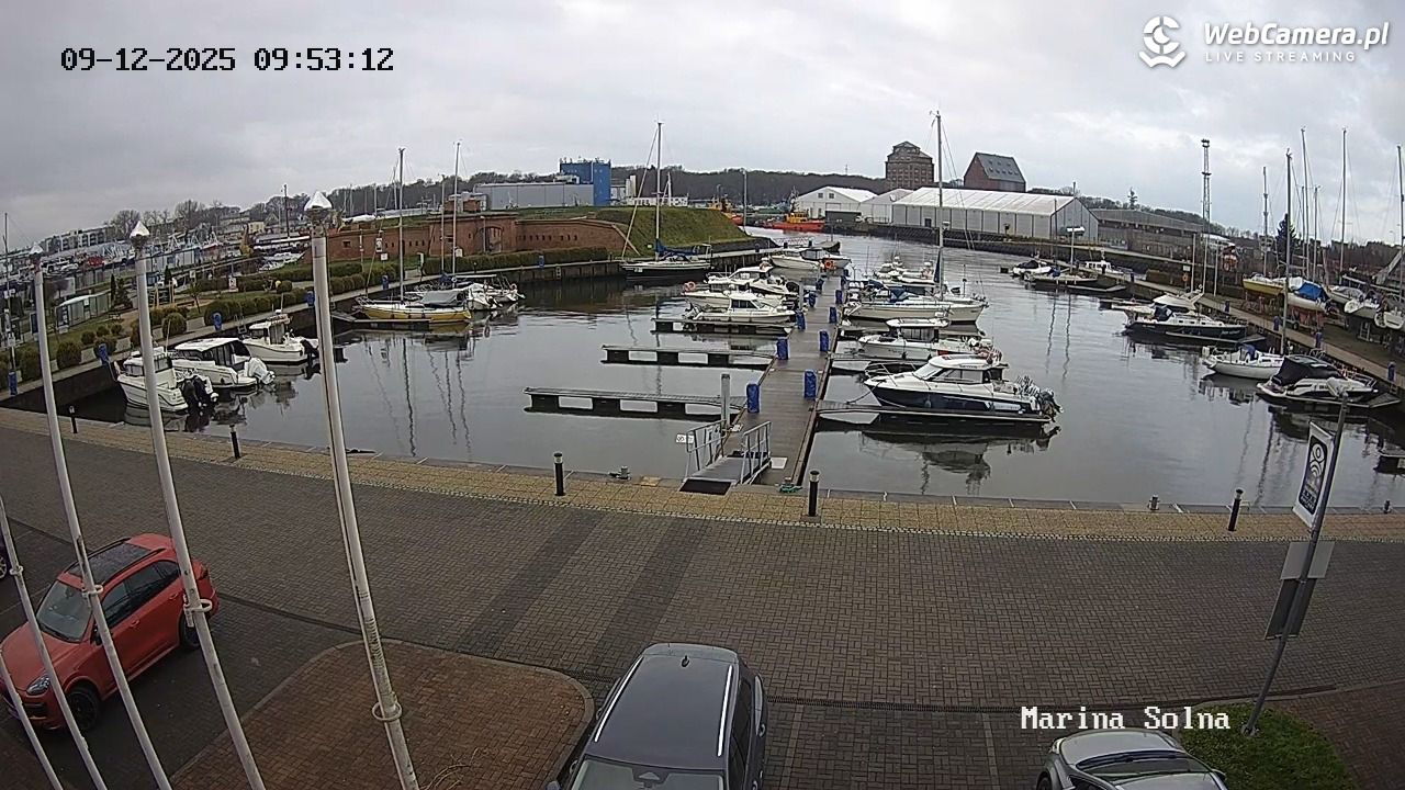 Kołobrzeg - Marina LIVE - 09 grudzień 2025, 09:54