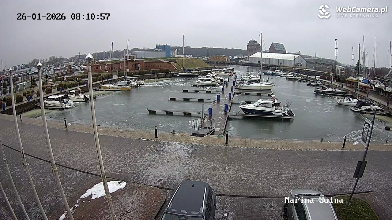 Kołobrzeg - Marina LIVE - 26 styczeń 2026, 08:14