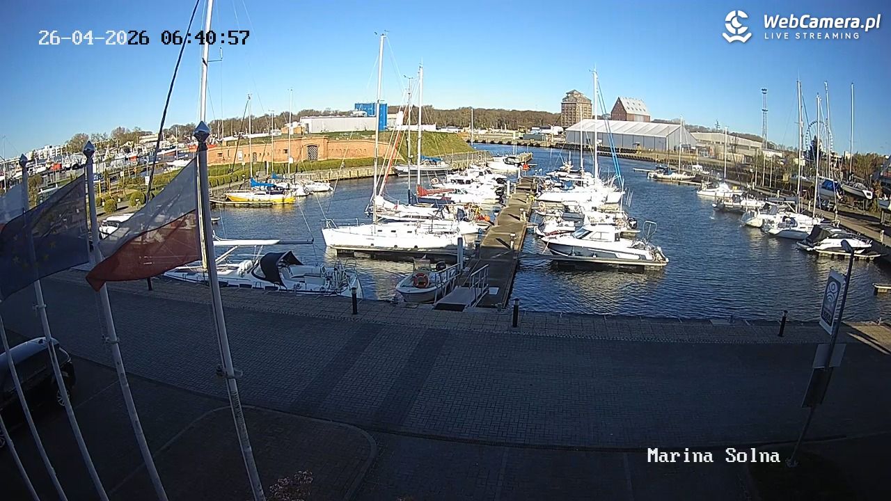 Kołobrzeg - Marina LIVE - 26 kwiecień 2026, 07:46