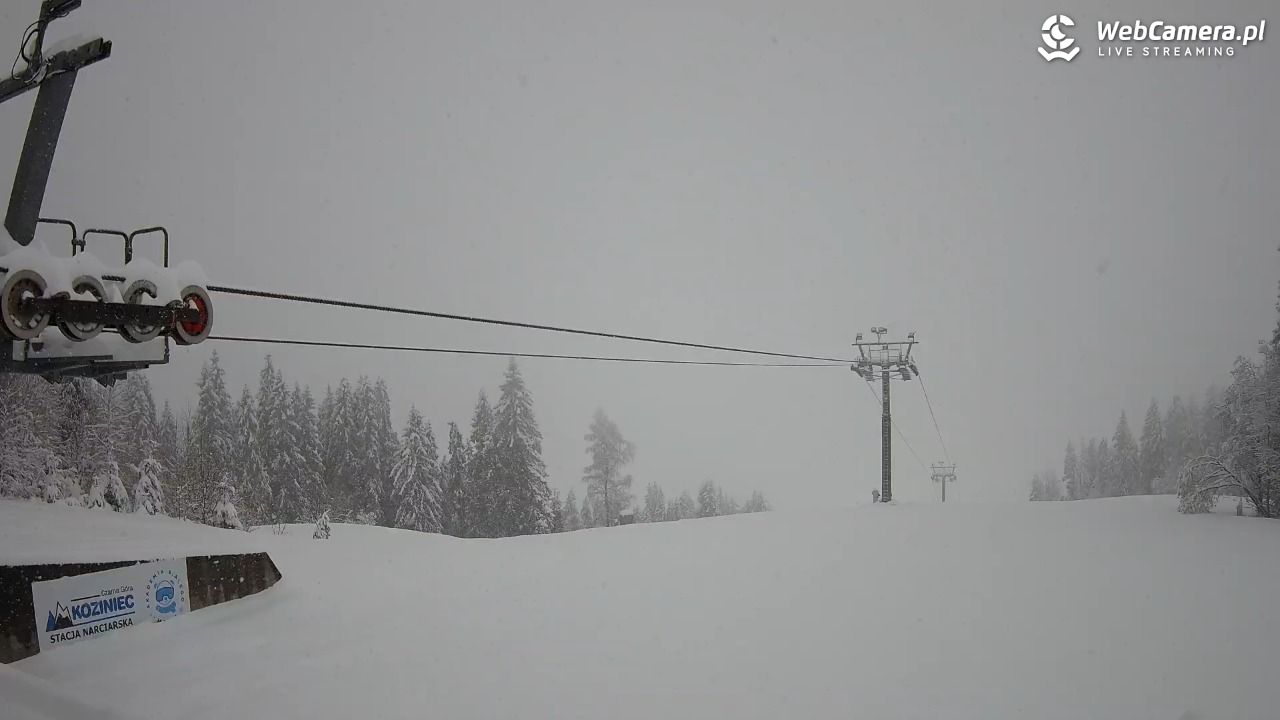 Koziniec SKI - stacja górna - 27 marzec 2026, 12:22