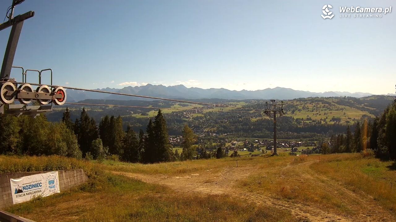 Koziniec SKI - stacja górna - 13 sierpień 2026, 16:36