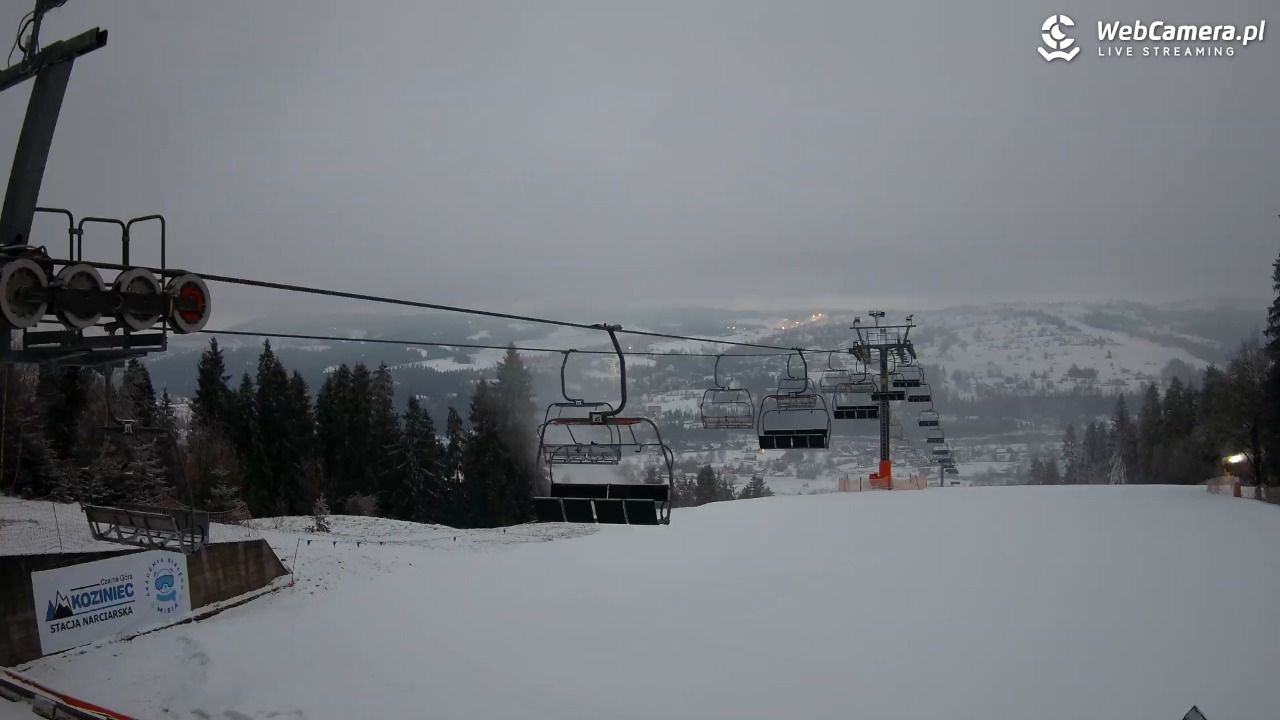 Koziniec SKI - stacja górna - 24 grudzień 2025, 07:24
