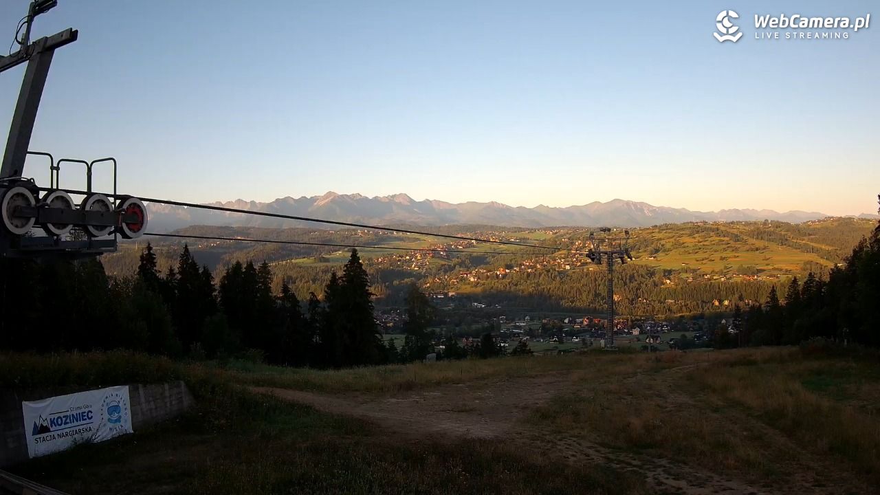 Koziniec SKI - stacja górna - 12 sierpień 2026, 06:07