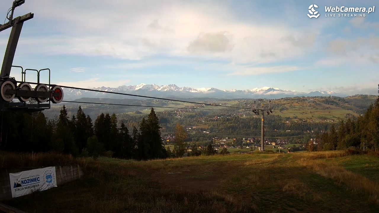 Koziniec SKI - stacja górna - 26 wresień 2026, 08:36