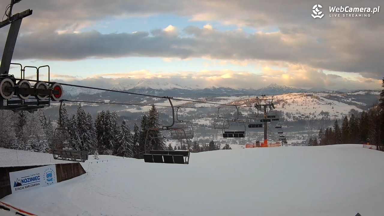 Koziniec SKI - stacja górna - 10 luty 2026, 07:40
