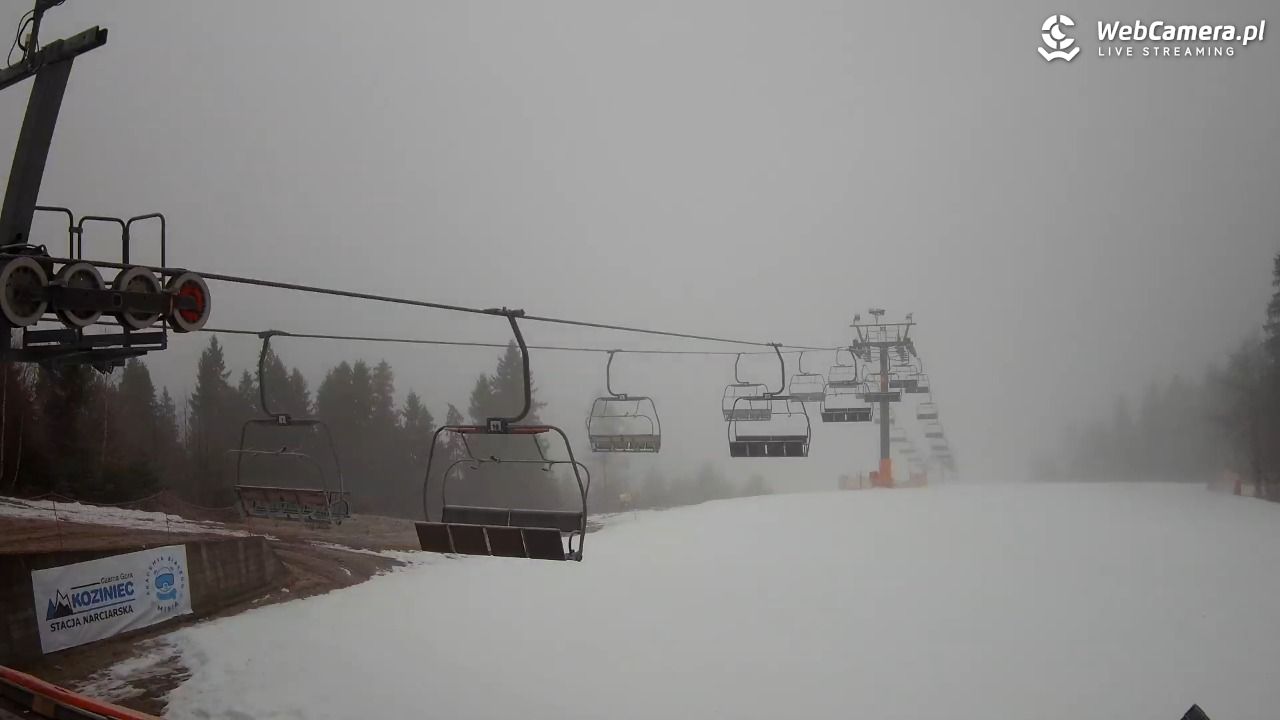 Koziniec SKI - stacja górna - 23 grudzień 2025, 07:29