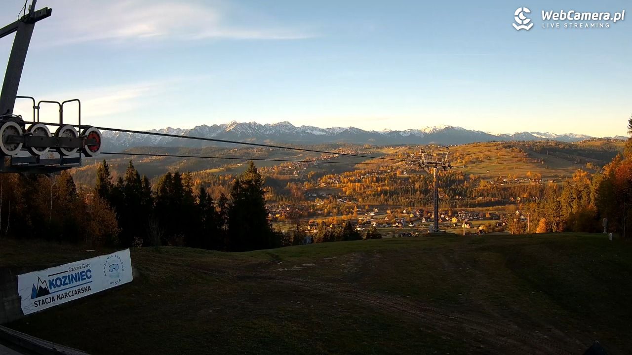 Koziniec SKI - stacja górna - 31 październik 2025, 07:08
