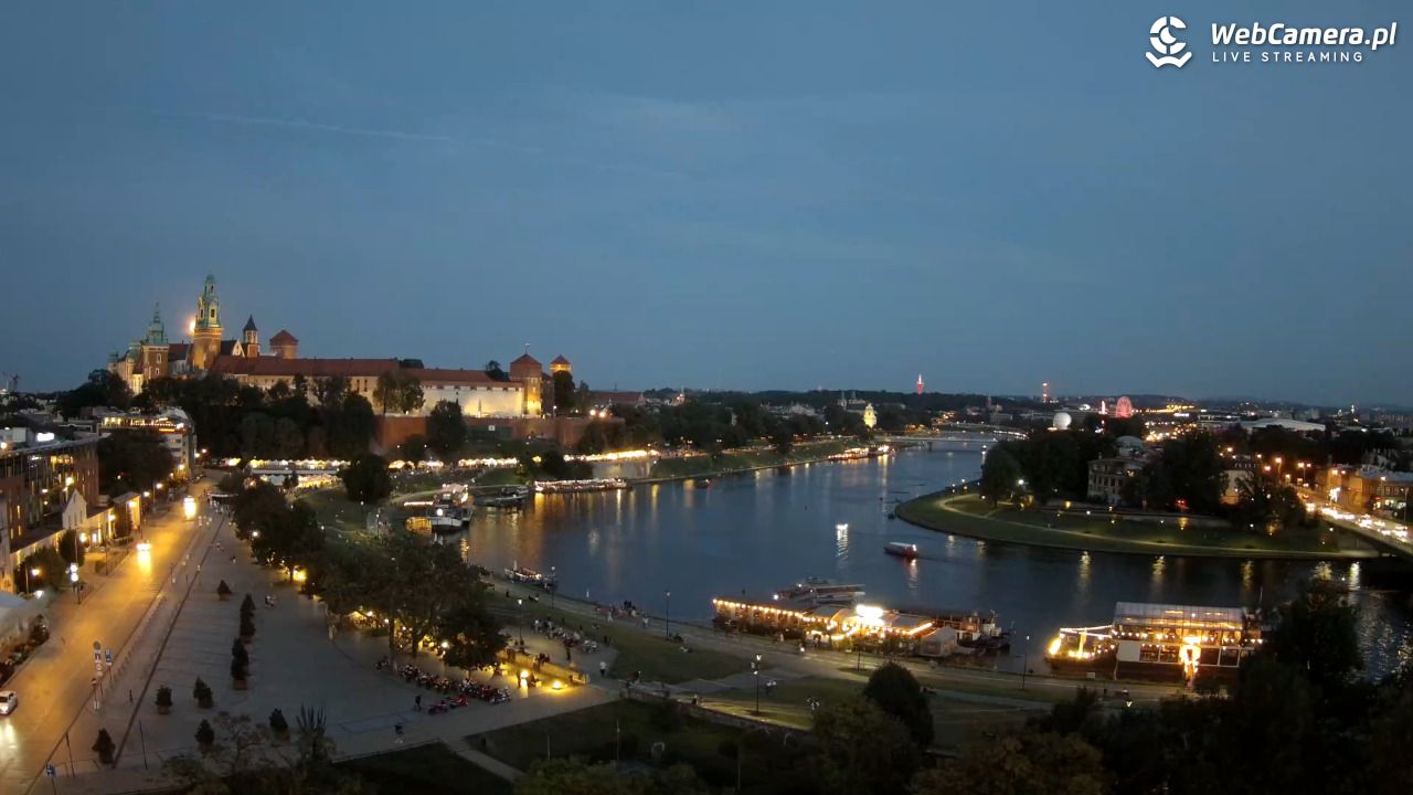 Kraków - Wawel i zakole Wisły - 28 sierpień 2026, 20:02