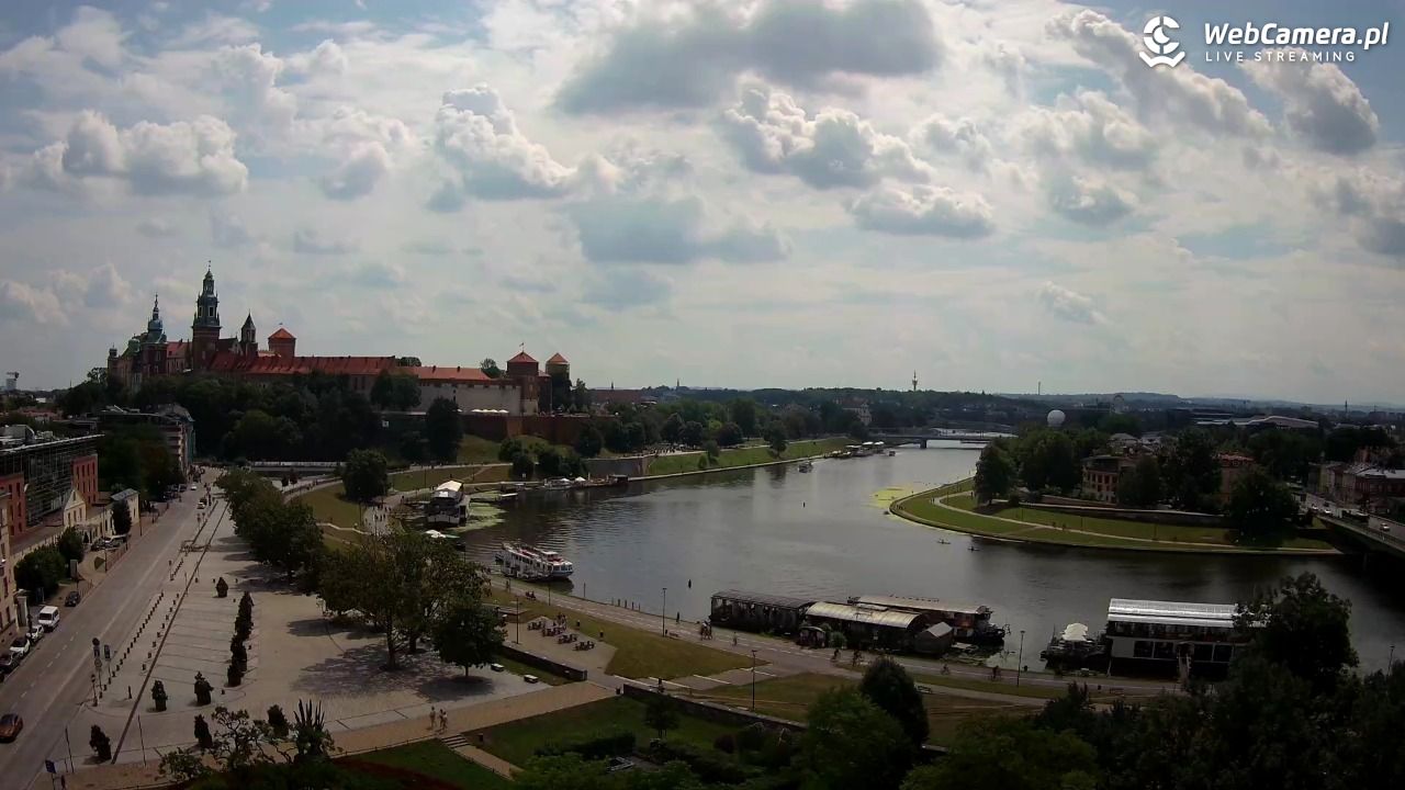 Kraków - Wawel i zakole Wisły - 19 lipiec 2026, 11:36