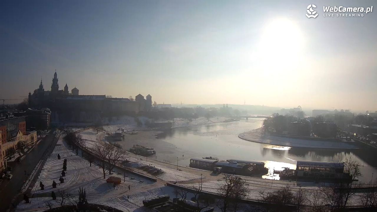 Kraków - Wawel i zakole Wisły - 15 styczeń 2026, 10:02