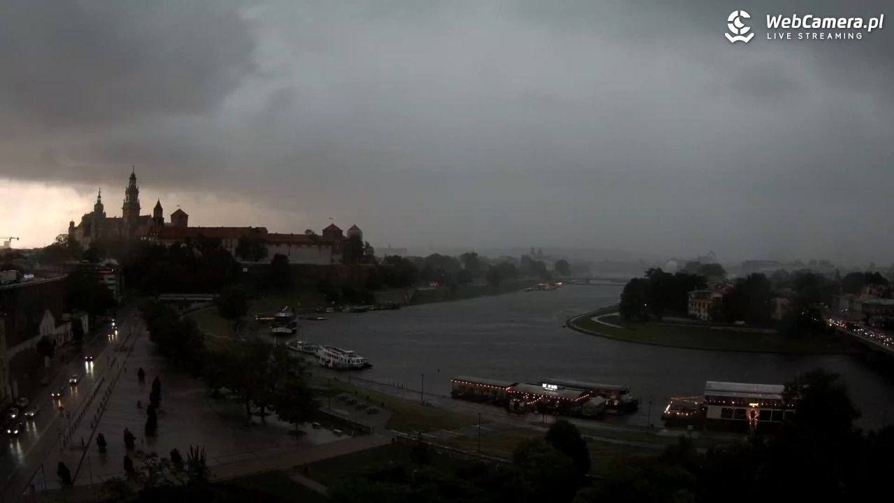Kraków - Wawel i zakole Wisły - 19 lipiec 2026, 17:08