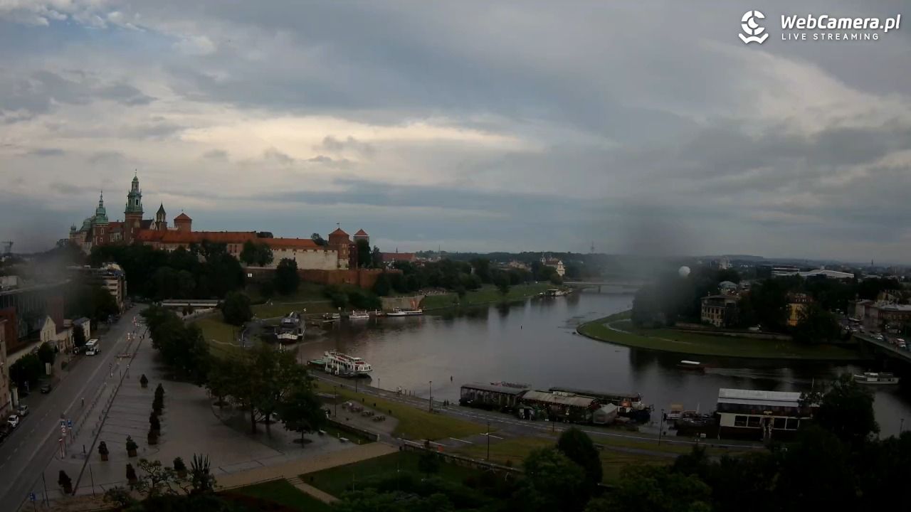 Kraków - Wawel i zakole Wisły - 19 lipiec 2026, 18:42