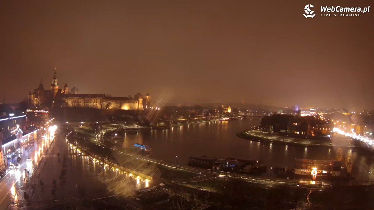 Kraków - Wawel i zakole Wisły - 25 listopad 2025, 19:14