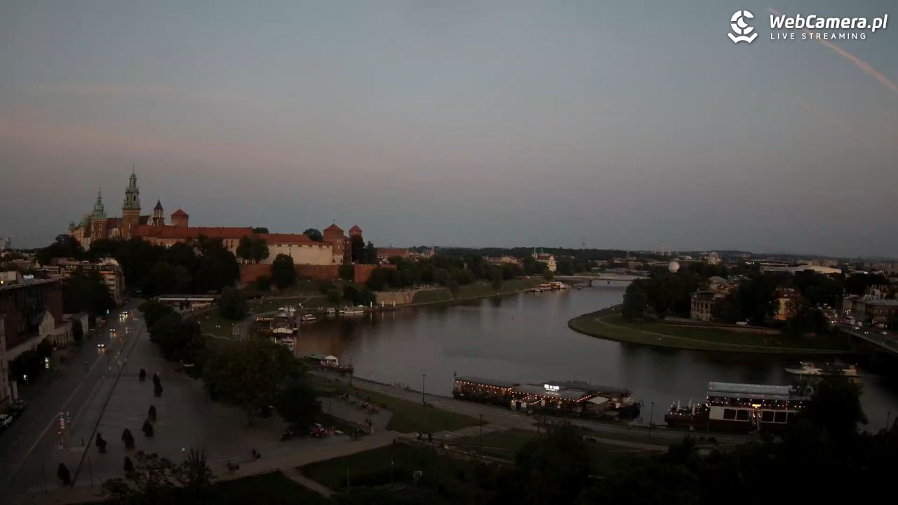 Kraków - Wawel i zakole Wisły - 13 czerwiec 2025, 20:57