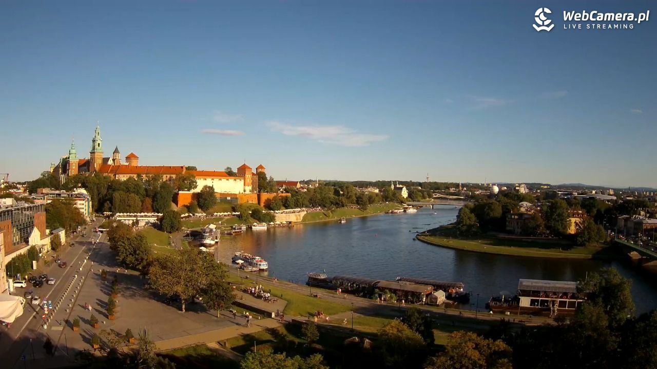 Kraków - Wawel i zakole Wisły - 30 sierpień 2026, 17:42
