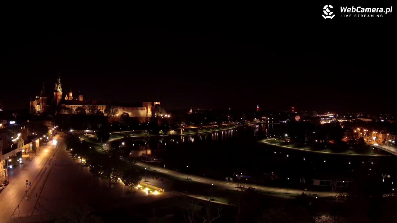 Kraków - Wawel i zakole Wisły - 28 kwiecień 2025, 00:04