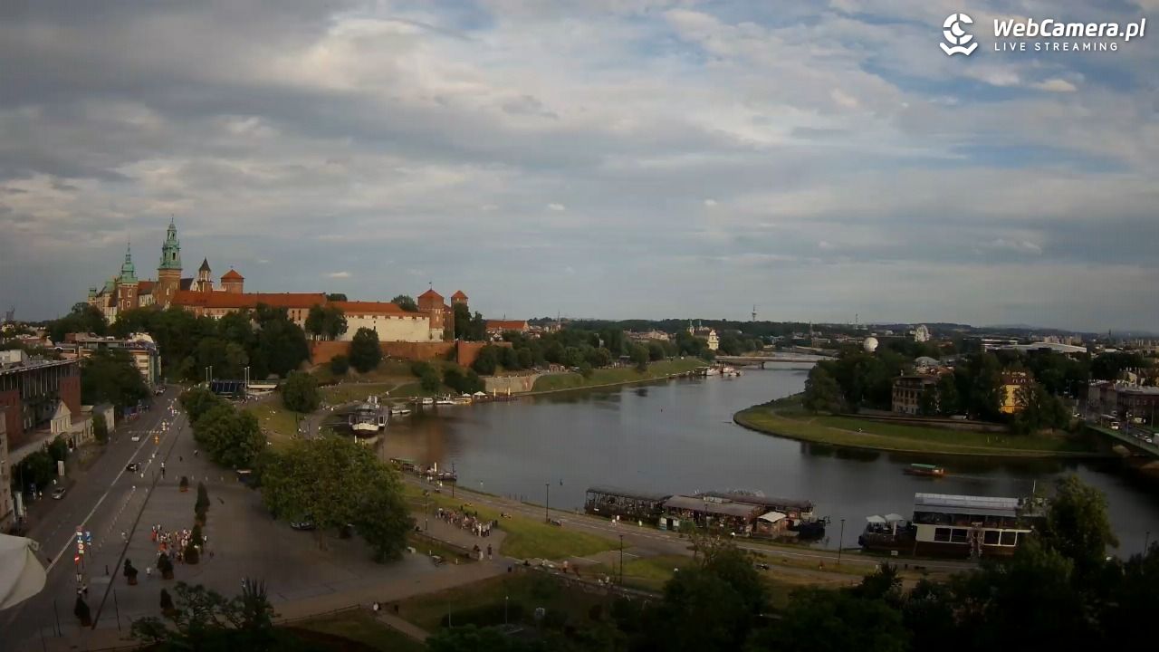 Kraków - Wawel i zakole Wisły - 24 czerwiec 2025, 18:58