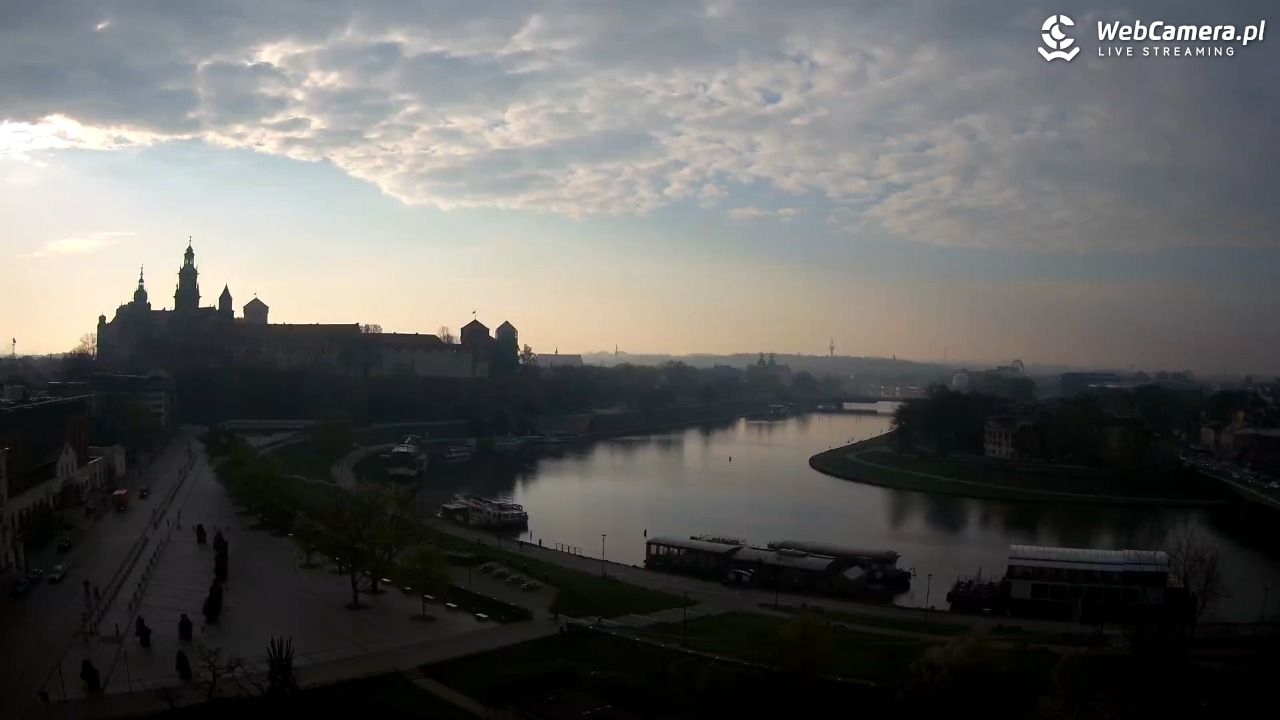 Kraków - Wawel i zakole Wisły - 17 kwiecień 2026, 07:19