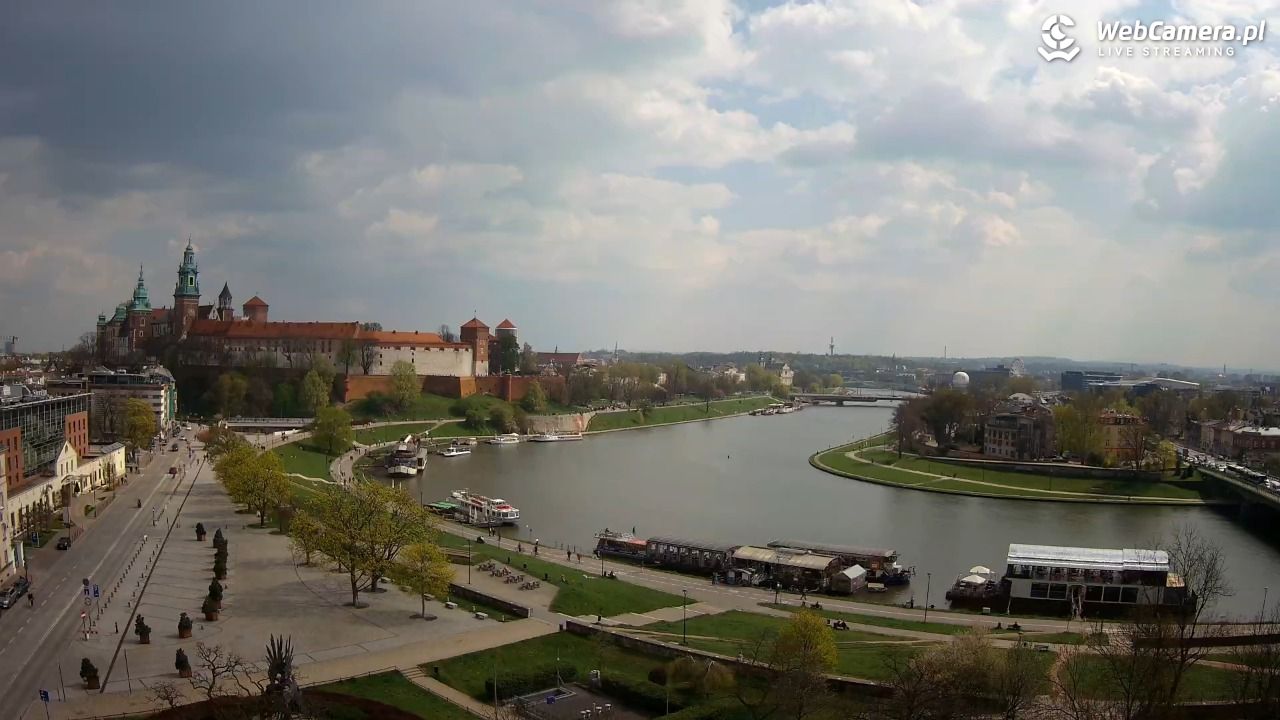Kraków - Wawel i zakole Wisły - 17 kwiecień 2026, 13:49