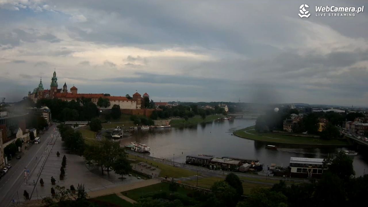 Kraków - Wawel i zakole Wisły - 19 lipiec 2026, 18:42