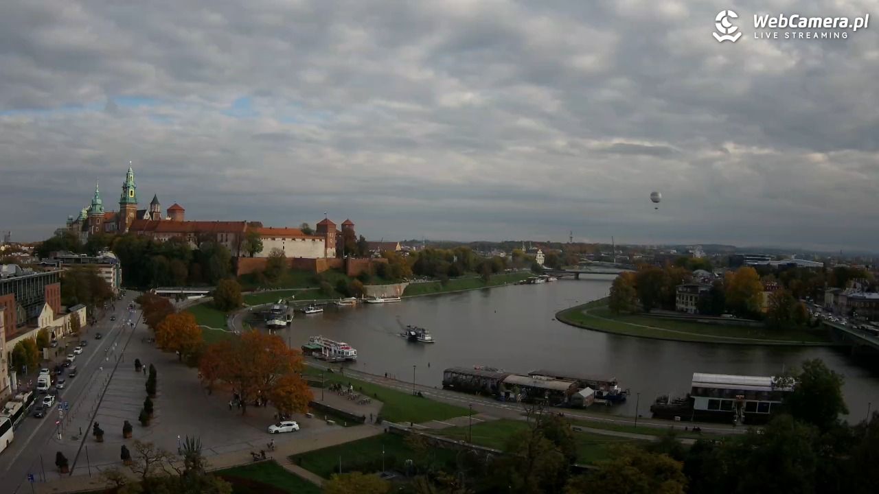 Kraków - Wawel i zakole Wisły - 16 październik 2025, 15:36