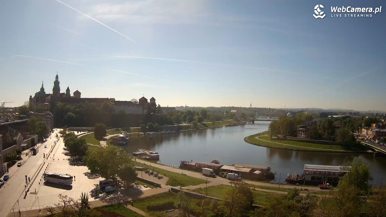 Kraków - Wawel i zakole Wisły - 28 kwiecień 2025, 09:03