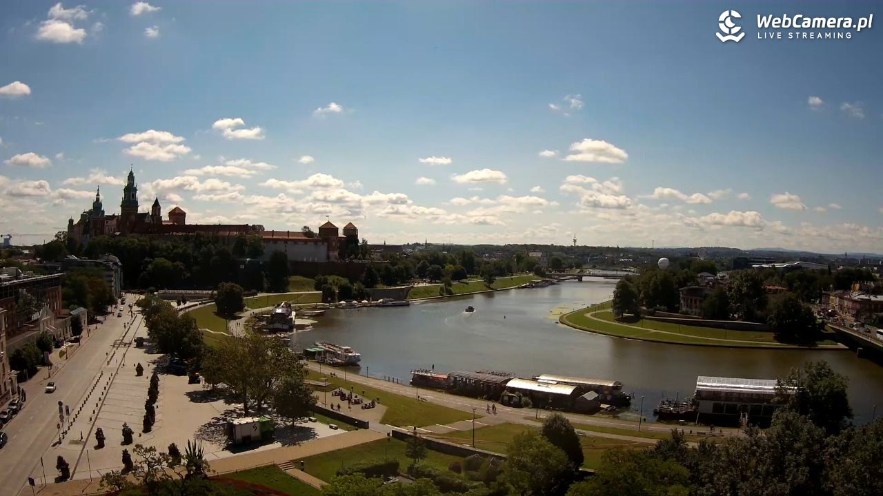 Kraków - Wawel i zakole Wisły - 20 lipiec 2026, 10:26