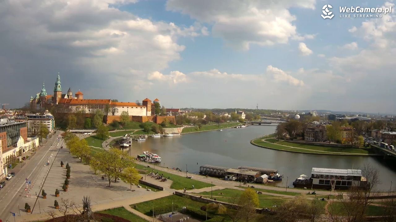 Kraków - Wawel i zakole Wisły - 17 kwiecień 2026, 15:27