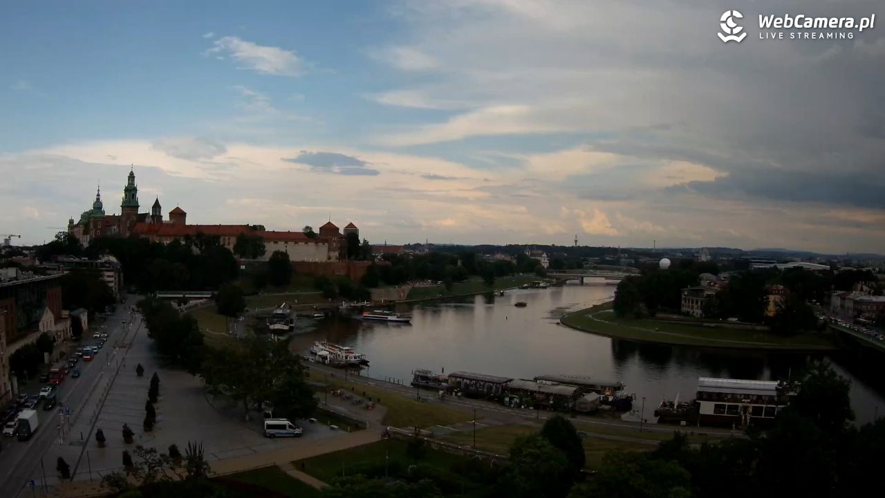 Kraków - Wawel i zakole Wisły - 19 lipiec 2026, 16:48