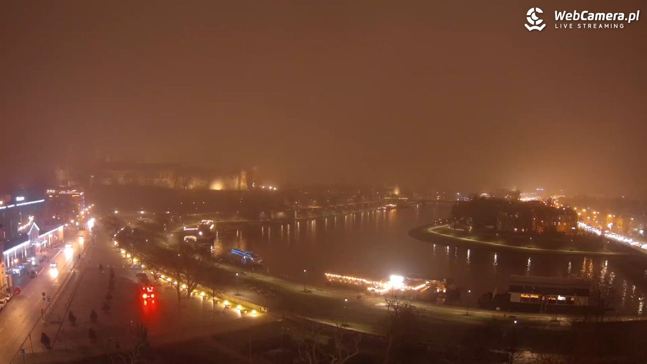 Kraków - Wawel i zakole Wisły - 30 listopad 2025, 19:21