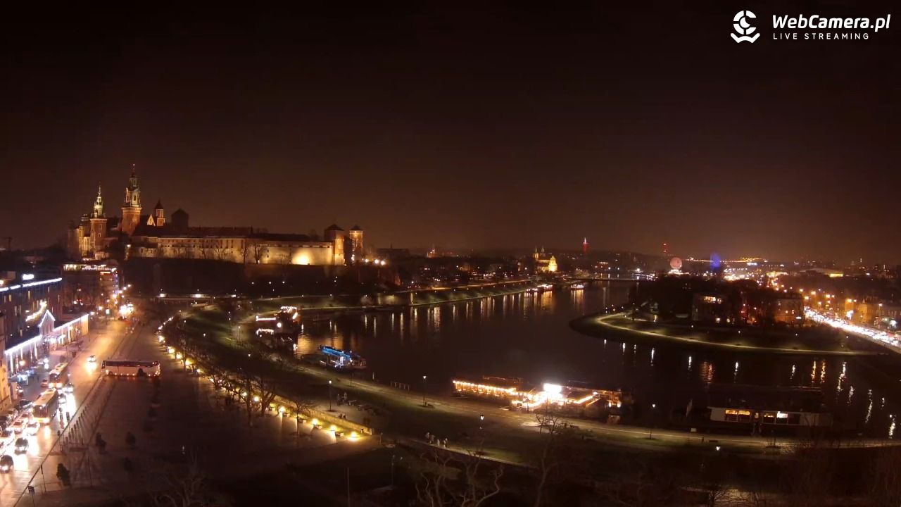 Kraków - Wawel i zakole Wisły - 29 listopad 2025, 18:16
