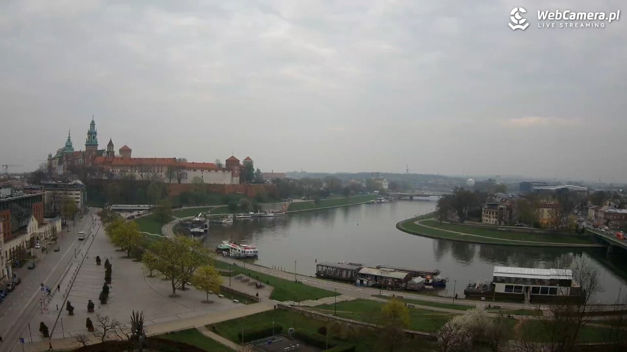 Kraków - Wawel i zakole Wisły - 16 kwiecień 2026, 10:09