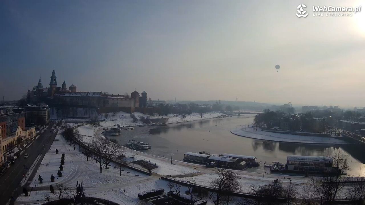 Kraków - Wawel i zakole Wisły - 15 styczeń 2026, 11:47