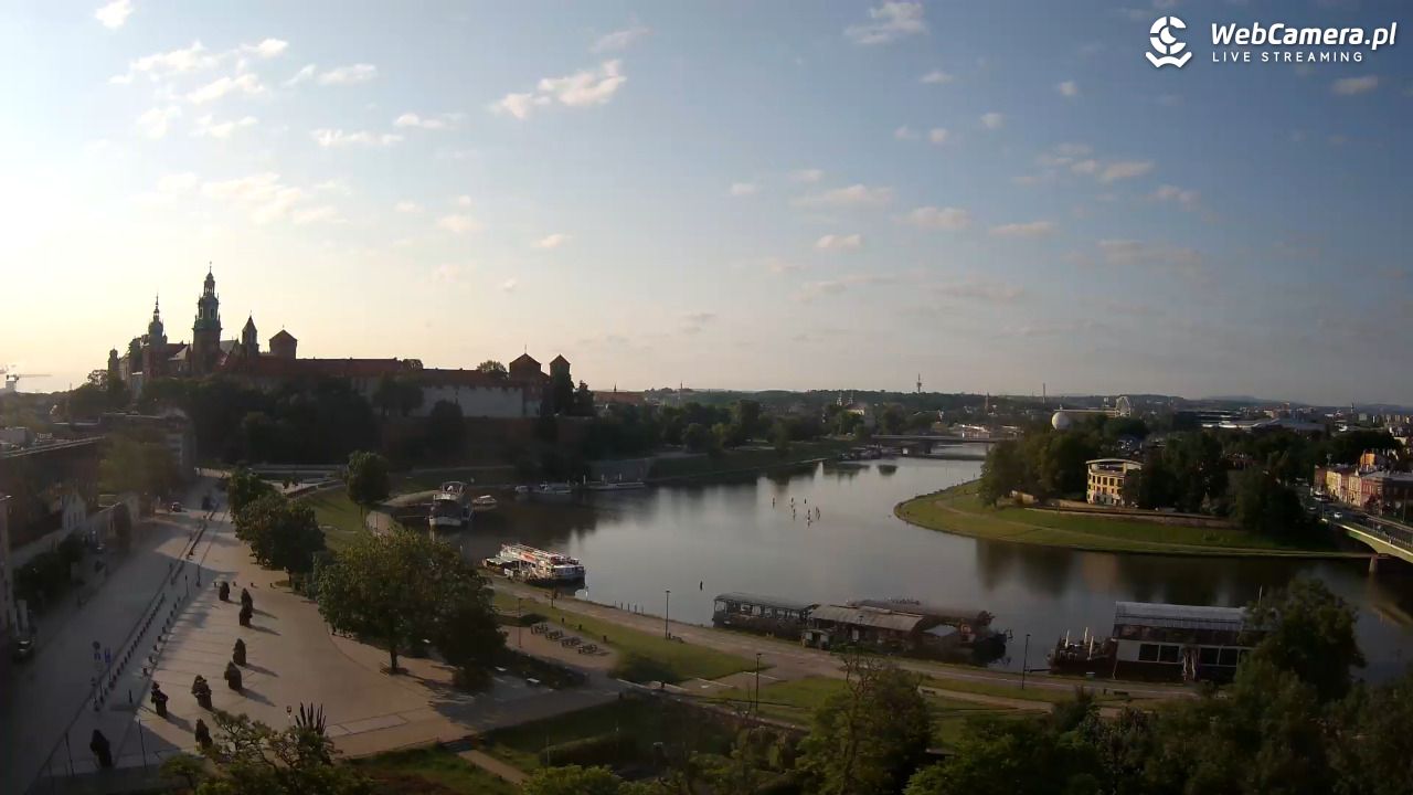 Kraków - Wawel i zakole Wisły - 13 czerwiec 2025, 06:48
