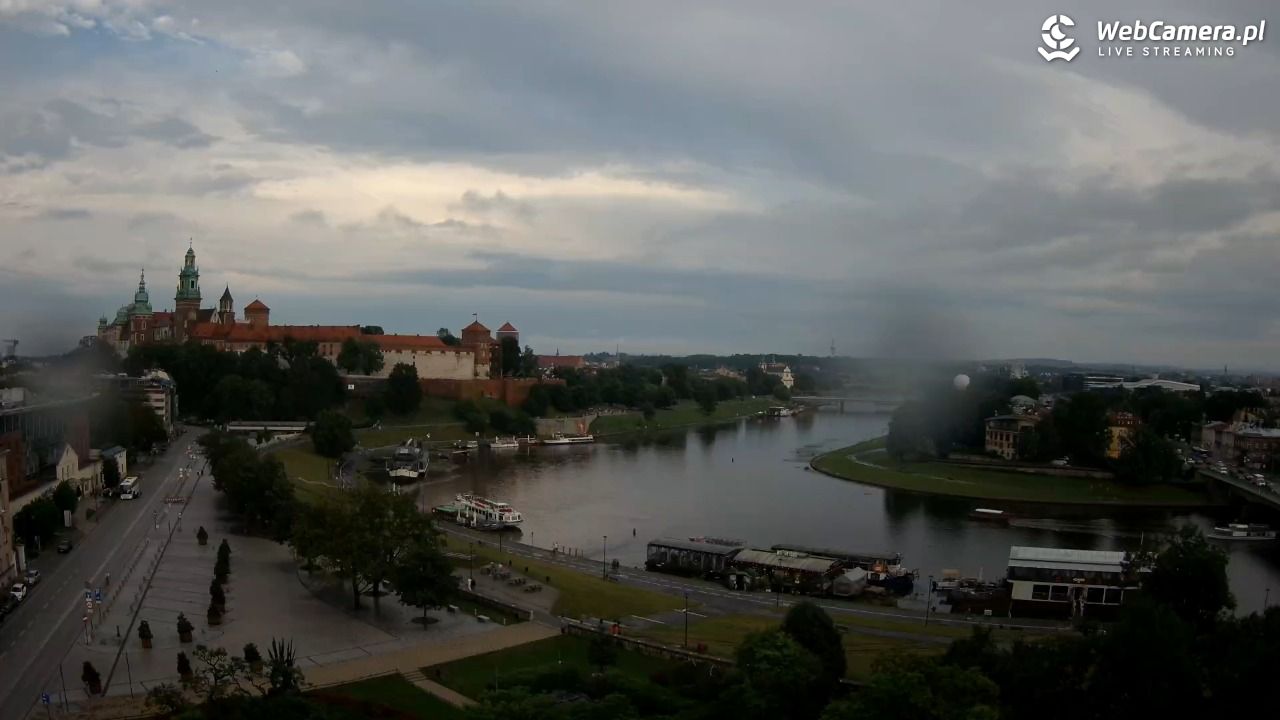 Kraków - Wawel i zakole Wisły - 19 lipiec 2026, 18:42
