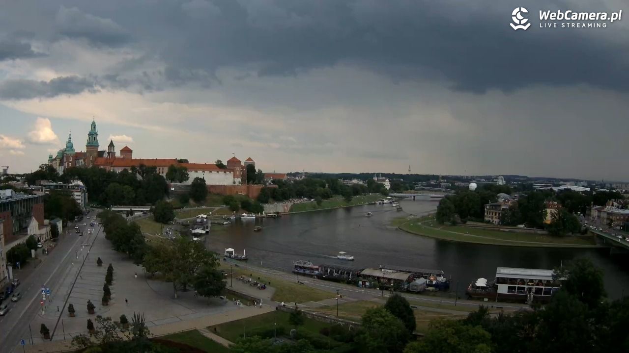 Kraków - Wawel i zakole Wisły - 19 lipiec 2026, 15:26