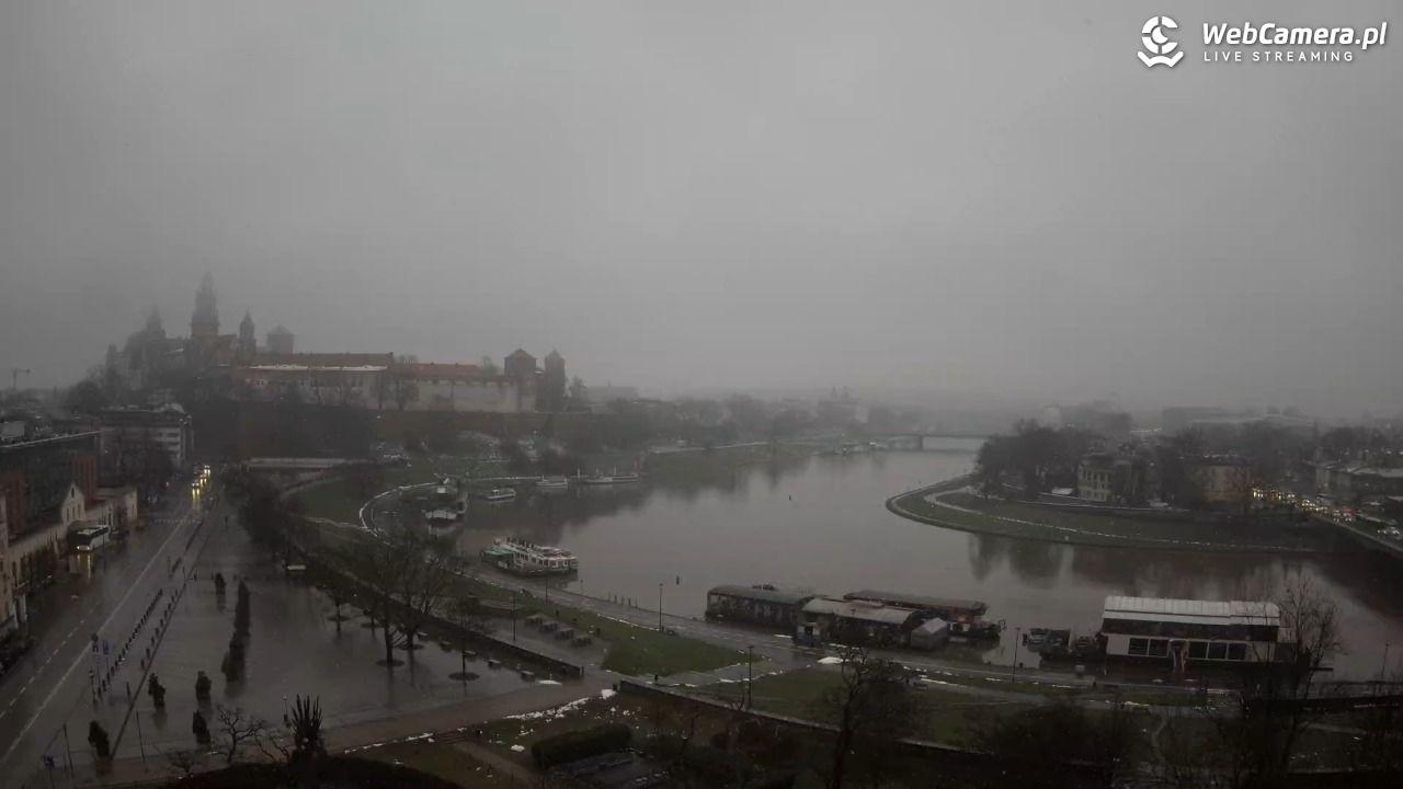 Kraków - Wawel i zakole Wisły - 26 listopad 2025, 07:57