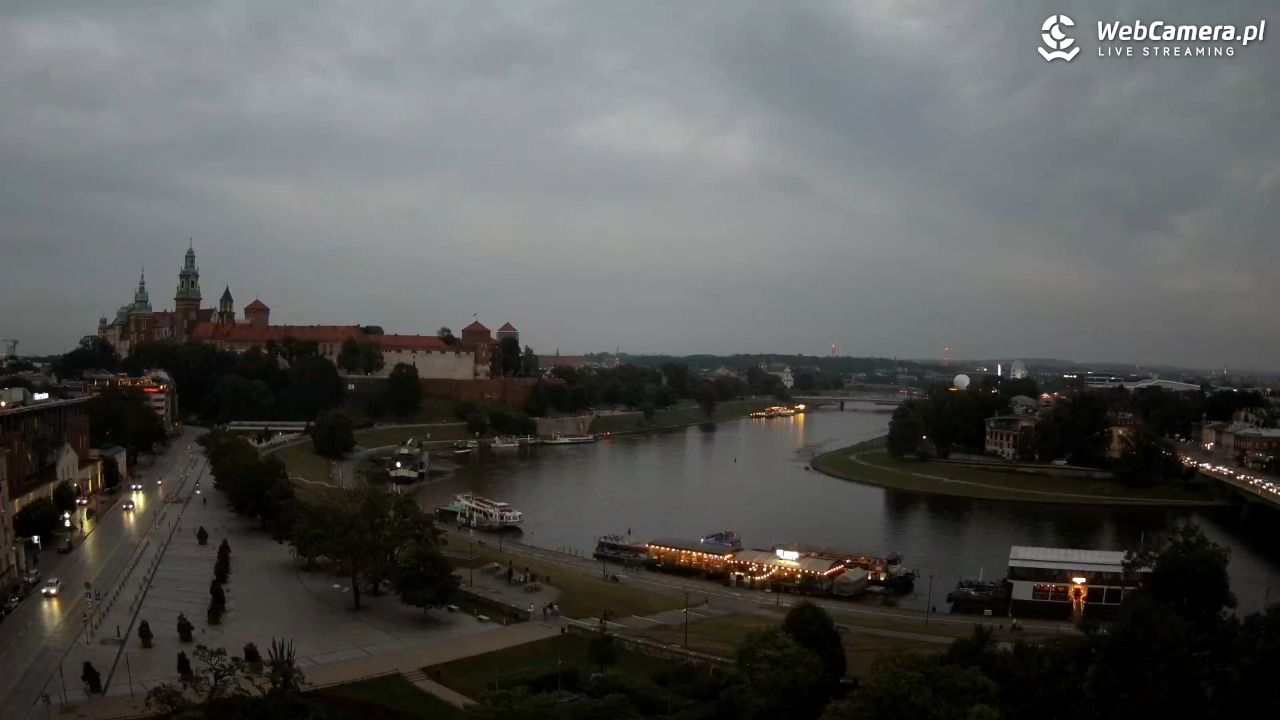Kraków - Wawel i zakole Wisły - 19 lipiec 2026, 20:50