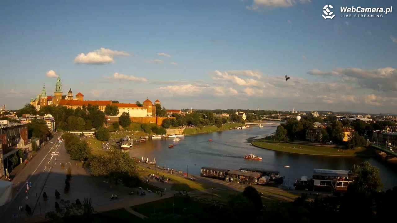 Kraków - Wawel i zakole Wisły - 20 lipiec 2026, 19:08